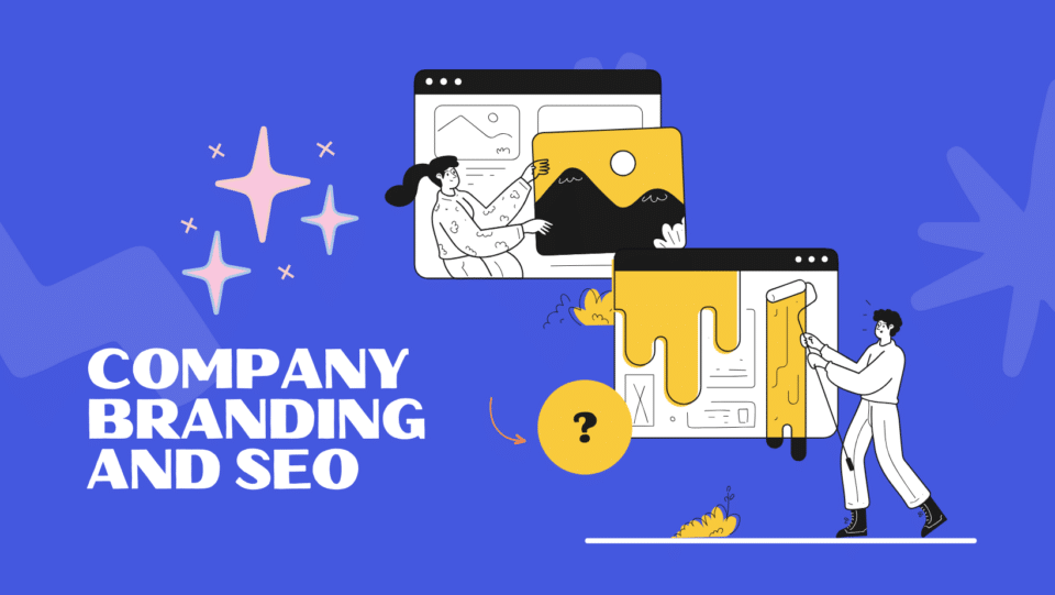 branding a website concept: "Company branding and SEO"