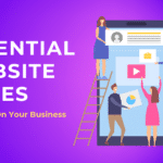 web design concept. "Essential website pages you need on your business website"
