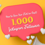 instagram follower concept. "HOW TO GAIN YOUR FIRST (OR NEXT) 1,000 INSTAGRAM FOLLOWERS"