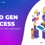 lead generation concept. "GET LEAD GEN SUCCESS WITH AUTHENTIC PPC CAMPAIGNS"