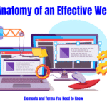 website design concept: The Anatomy of an Effective Website: Elements and Terms You Need to Know
