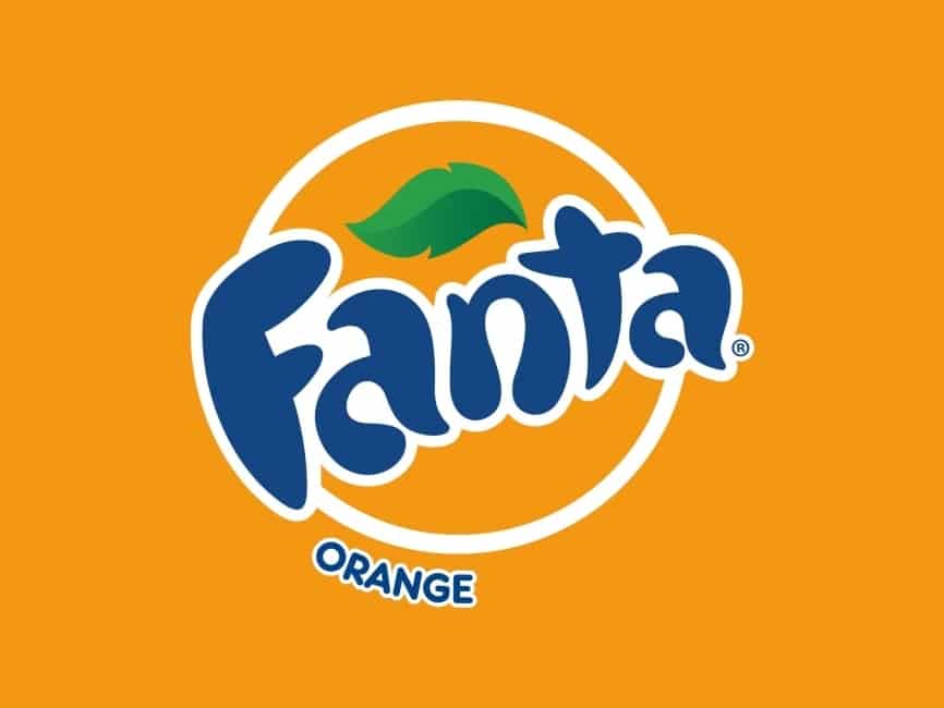 fanta logo: decorative font