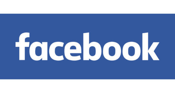 Facebook logo: sans serif font