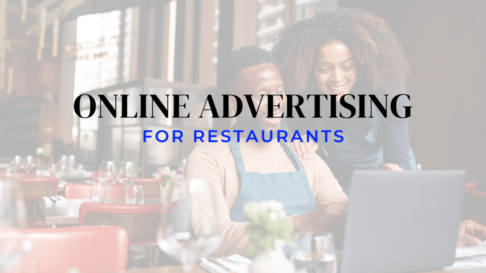 online advertising for restaurants graphic