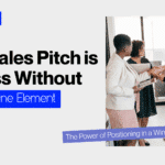 » Advent Trinity Marketing Agency Group of professionals smiling and shaking hands in a modern office setting, alongside bold text that reads: 'Your Sales Pitch is Useless Without This One Element – The Power of Positioning in a Winning Sales Narrative' with 'Advent Trinity' branding.