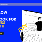 » Advent Trinity Marketing Agency Advent Trinity Marketing Agency graphic with the title 'The Grow Phase Playbook for Business Growth' featuring an illustrated person drawing an upward arrow on a large screen with charts, symbolizing financial growth, and a 'Read Now' button.