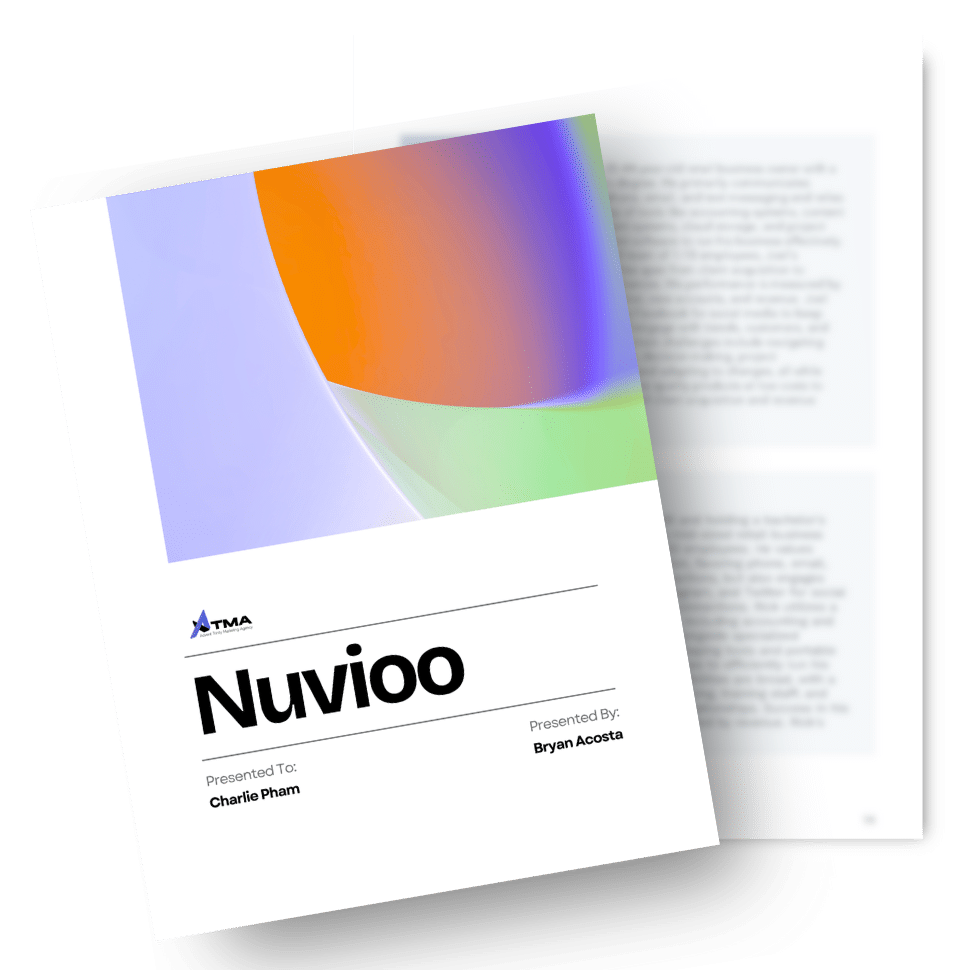 Beige minimalist ebook mockup highlighting UX/UI design strategy