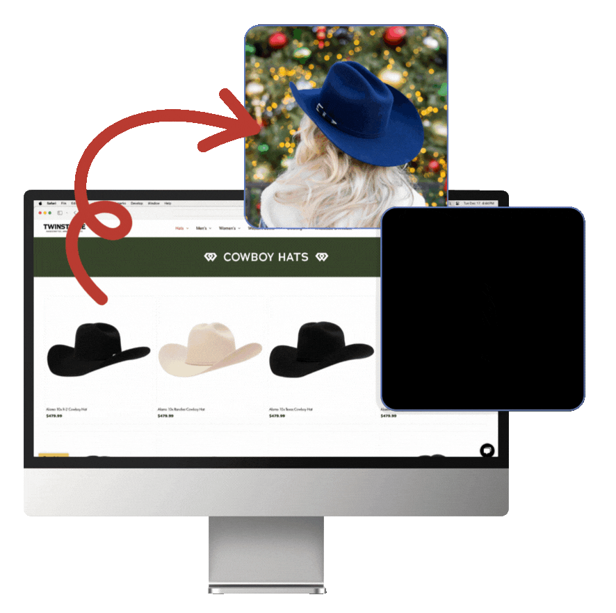 deliverables for twinstone hats - photography, catalog design, and ad videos