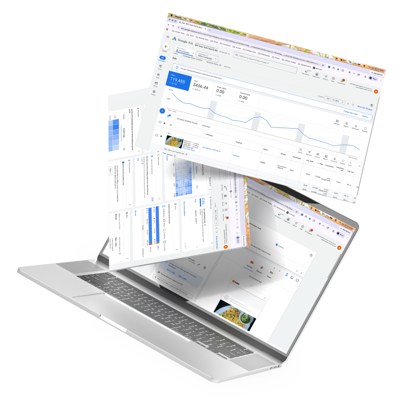 youtube google ad cmapiagn dashboards and creator