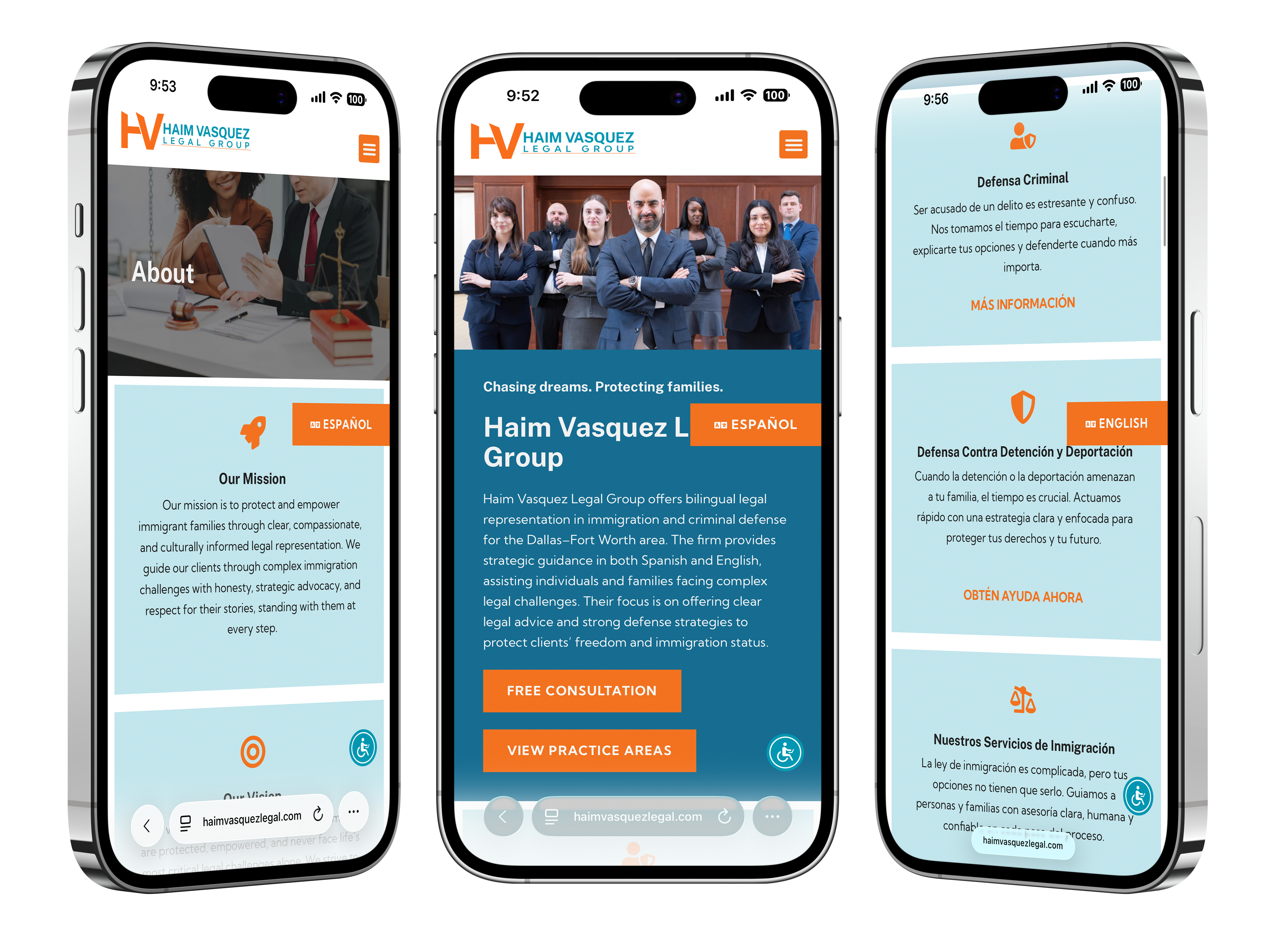 digital marketing systems displayed through mobile website interface and user experience design