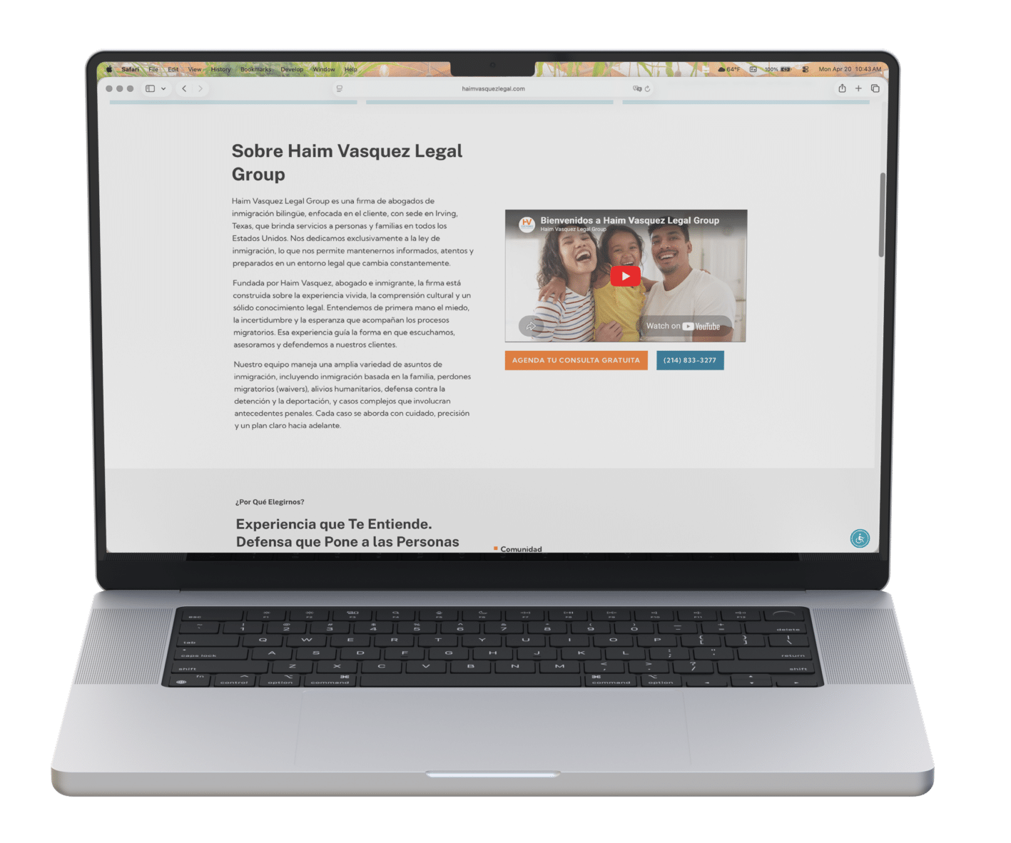 digital marketing systems displayed through structured website content and user navigation layout